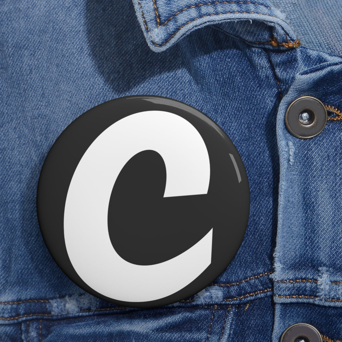 Companion Button - C Logo