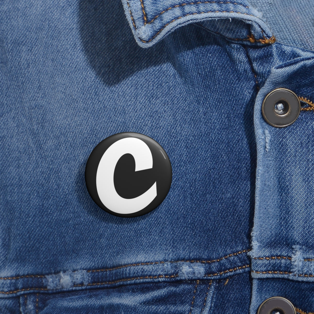 Companion Button - C Logo