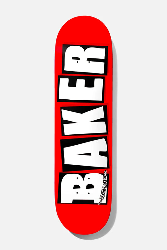 BAKER BRAND LOGO WHITE DECK