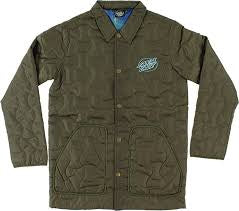 Santa Cruz Women’s Oval Line Dot Quilted Jacket