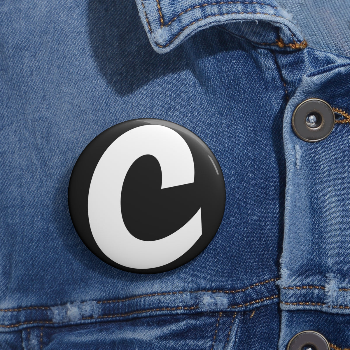 Companion Button - C Logo