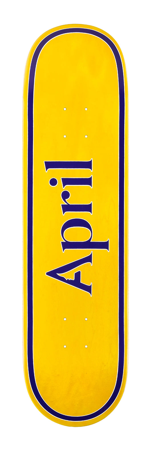 APRIL OG LOGO - YELLOW PURPLE 8.5