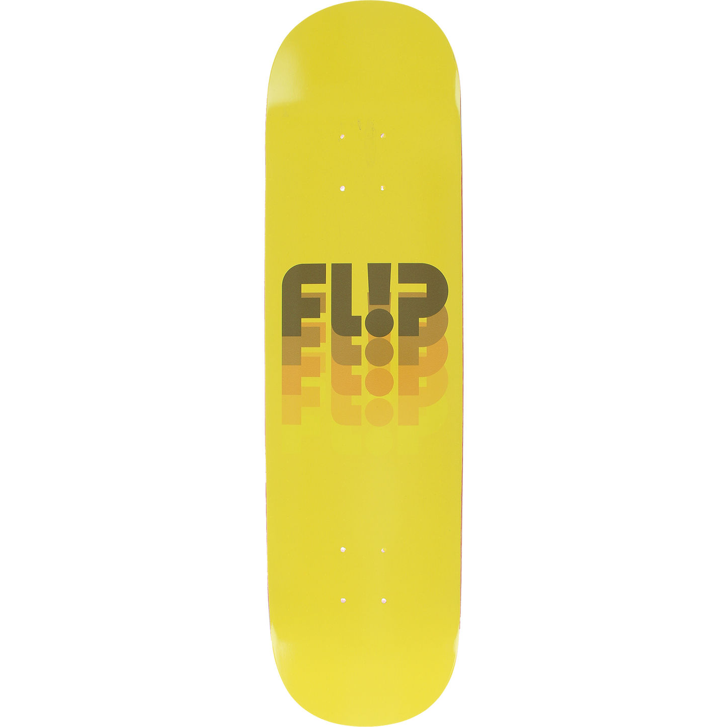 Flip Odyssey Fade Full Nose Yellow Deck 8.0