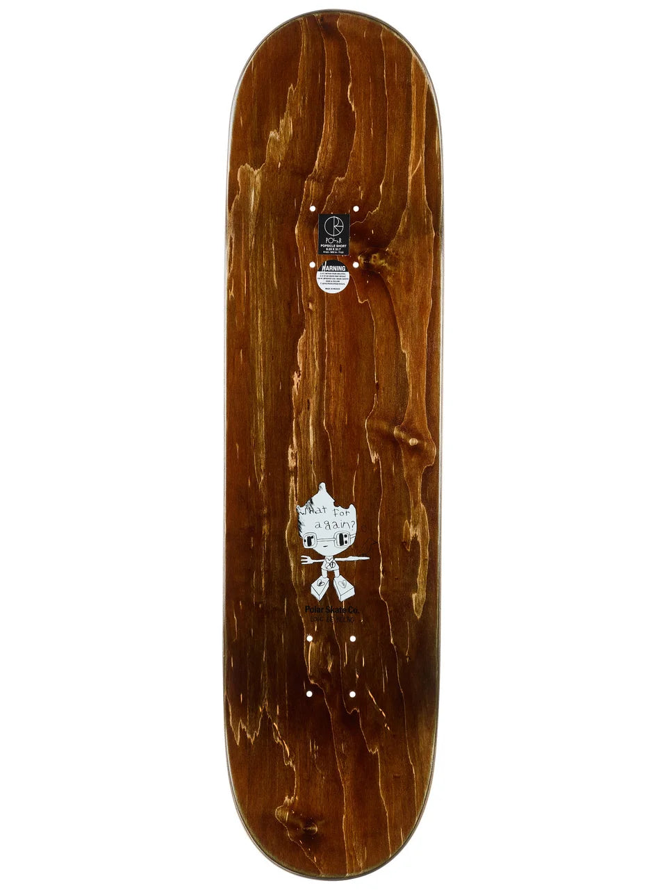 Polar Oski “I think you perfect” deck 8.25