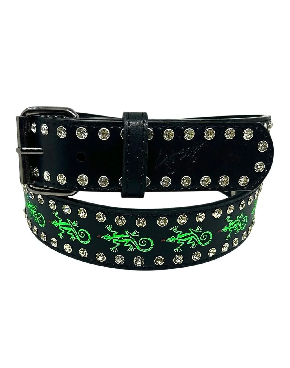 Loosey Gecko Rhinestone Belt