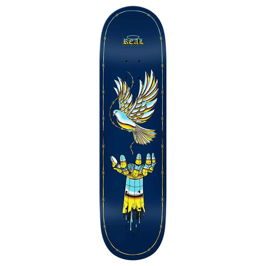 Real Team Synthetic Peace Skateboard Deck - 8.5