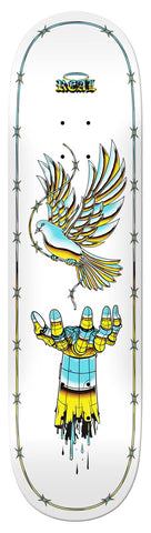 Real Team Synthetic Peace Skateboard Deck - 8.25
